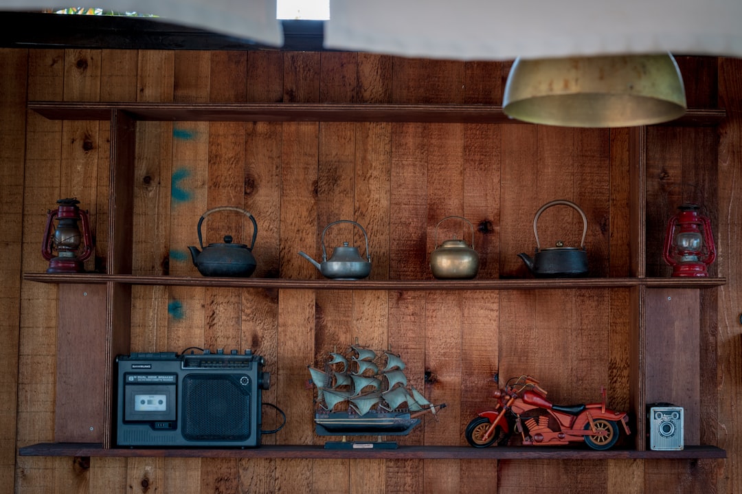 Interior warung pasar tradisional